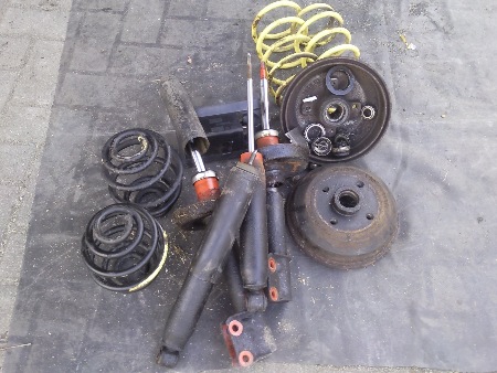 Alles raus ... sah ja nun auch echt nicht mehr gut aus!!