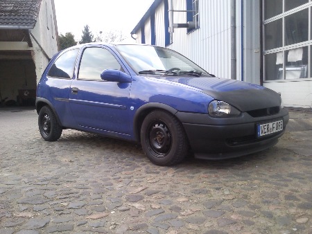 Fahrwerk 70/50 mm .... Tiefer geht vorn nicht unbedingt!