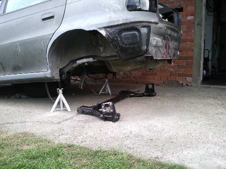 Wenn man schonmal die Achse raus hat ...