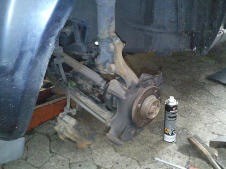 Und das selbe spiel vorn auch noch...